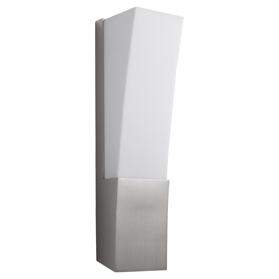 Oxygen Lighting Crescent 120V 4000K Dim Sconce, Satin Nickel - 3-512-4024