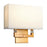 Oxygen Lighting Chameleon 3500K 120V Dim, Aged Brass