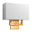 Oxygen Lighting Chameleon 4000K 120V Dim, Aged Brass - 3-514-4040