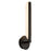 Oxygen Lighting Avian 1Lt 5Cct Sconce, Black