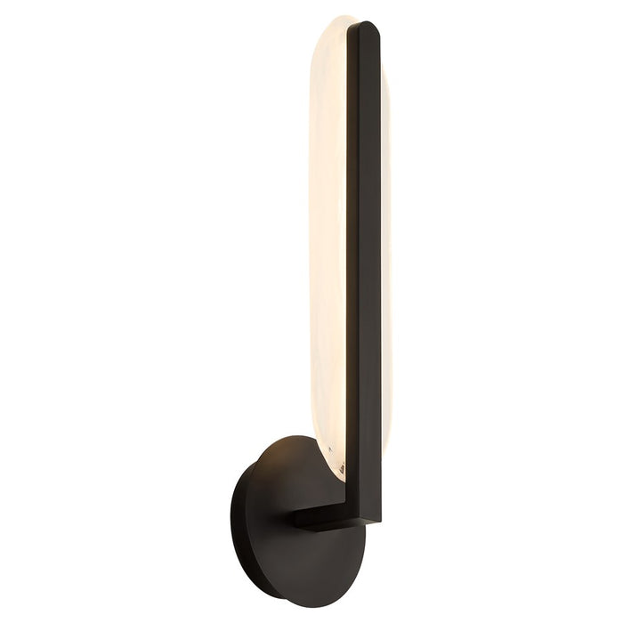 Oxygen Lighting Avian 1Lt 5Cct Sconce, Black