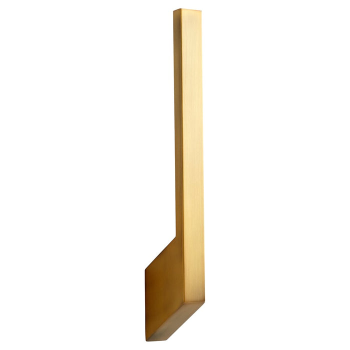 Oxygen Lighting Mirage 3500K 120V Sconce, Aged Brass - 3-516-3540