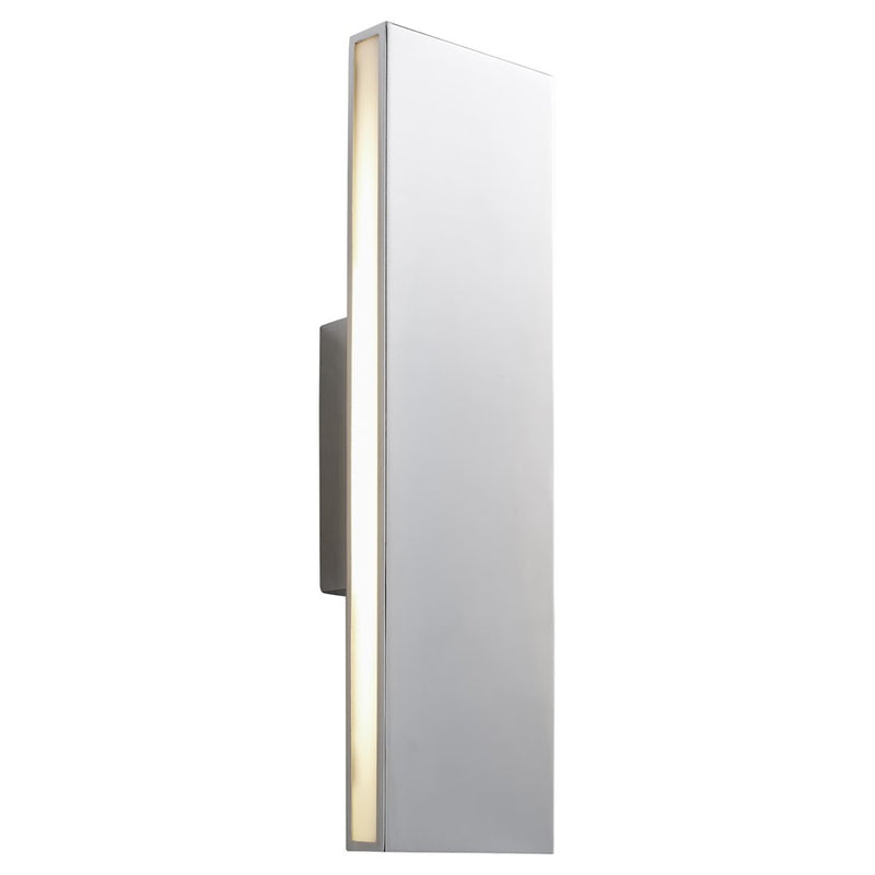 Oxygen Lighting Profile 3500K 120V Sconce, Polished Chrome