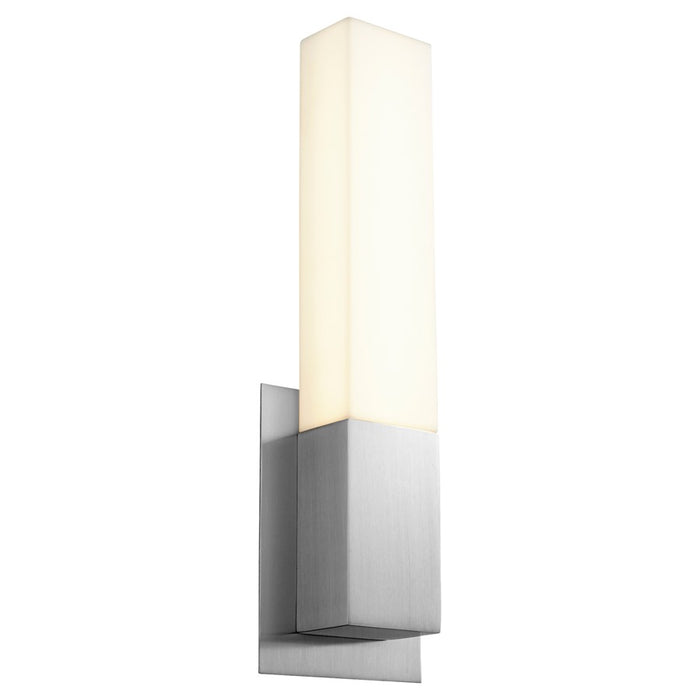 Oxygen Lighting Vega 2700K 120V Dim Sconce, Satin Nickel