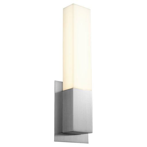 Oxygen Lighting Vega 4000K 120V Dim Sconce, Satin Nickel