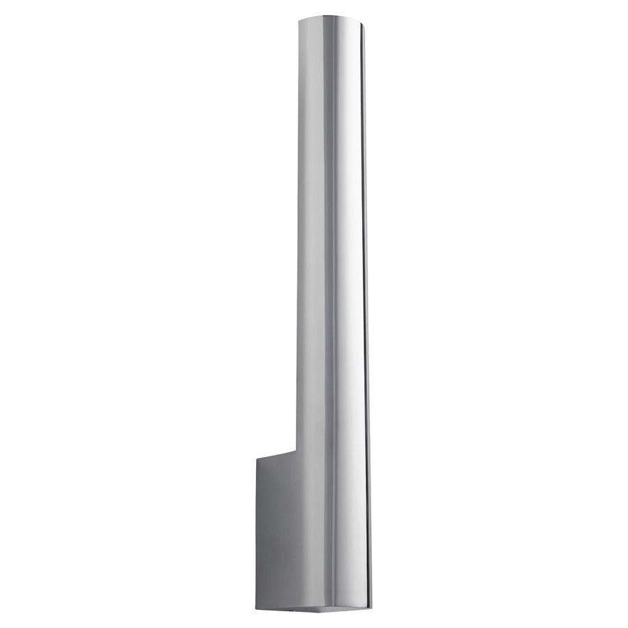 Oxygen Lighting Mies 2700K 120V Dim Sconce, Polished Chrome - 3-520-2714