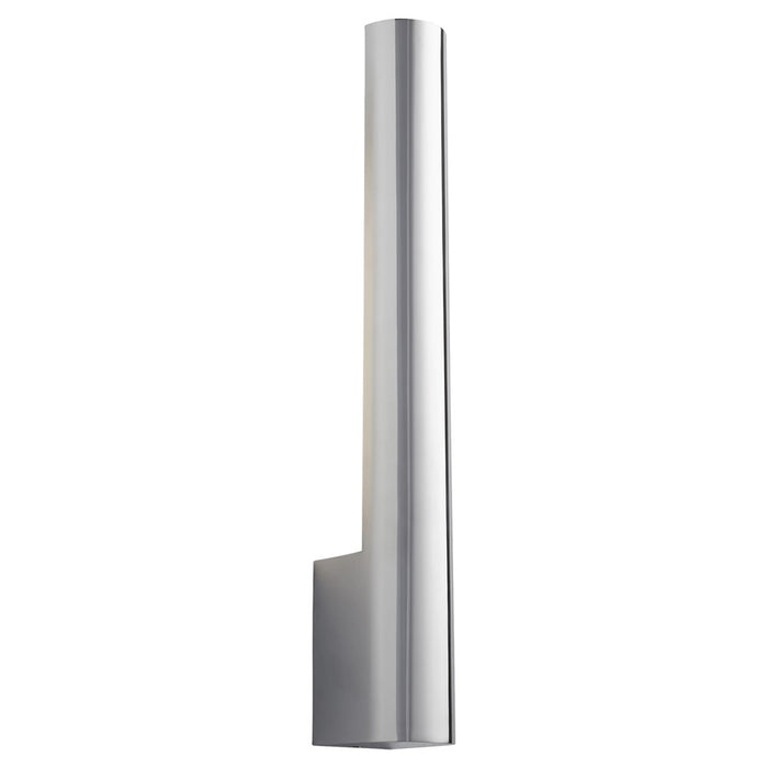 Oxygen Lighting Mies 3500K 120V Dim Sconce, Polished Chrome