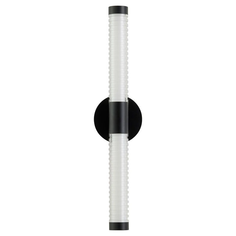 Oxygen Lighting Vaden 22" 5Cct Sconce, Black - 3-5214-15