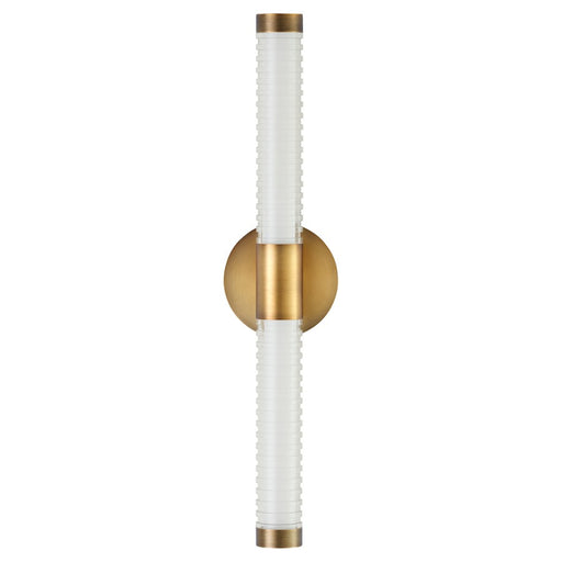 Oxygen Lighting Vaden 22" 5Cct Sconce, Brushed Brass - 3-5214-56
