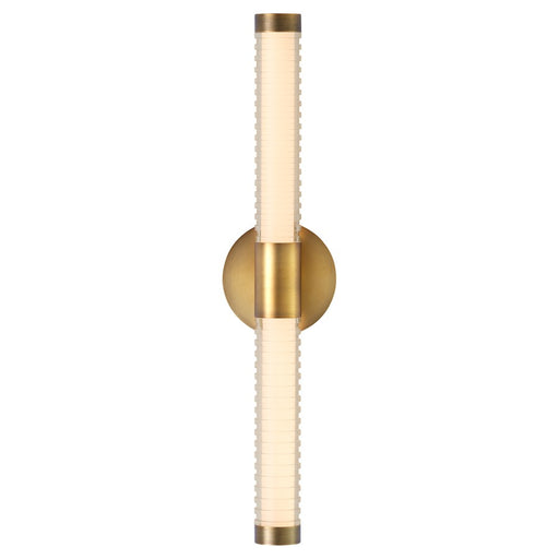 Oxygen Lighting Vaden 22" 5Cct Sconce, Brushed Brass