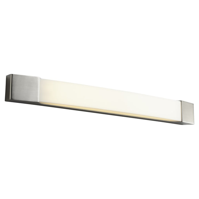 Oxygen Lighting Apollo 120V 3500K Dim Vanity, Satin Nickel