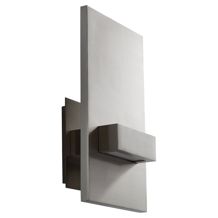 Oxygen Lighting Vela 2700K 120V Sconce, Satin Nickel - 3-527-2724