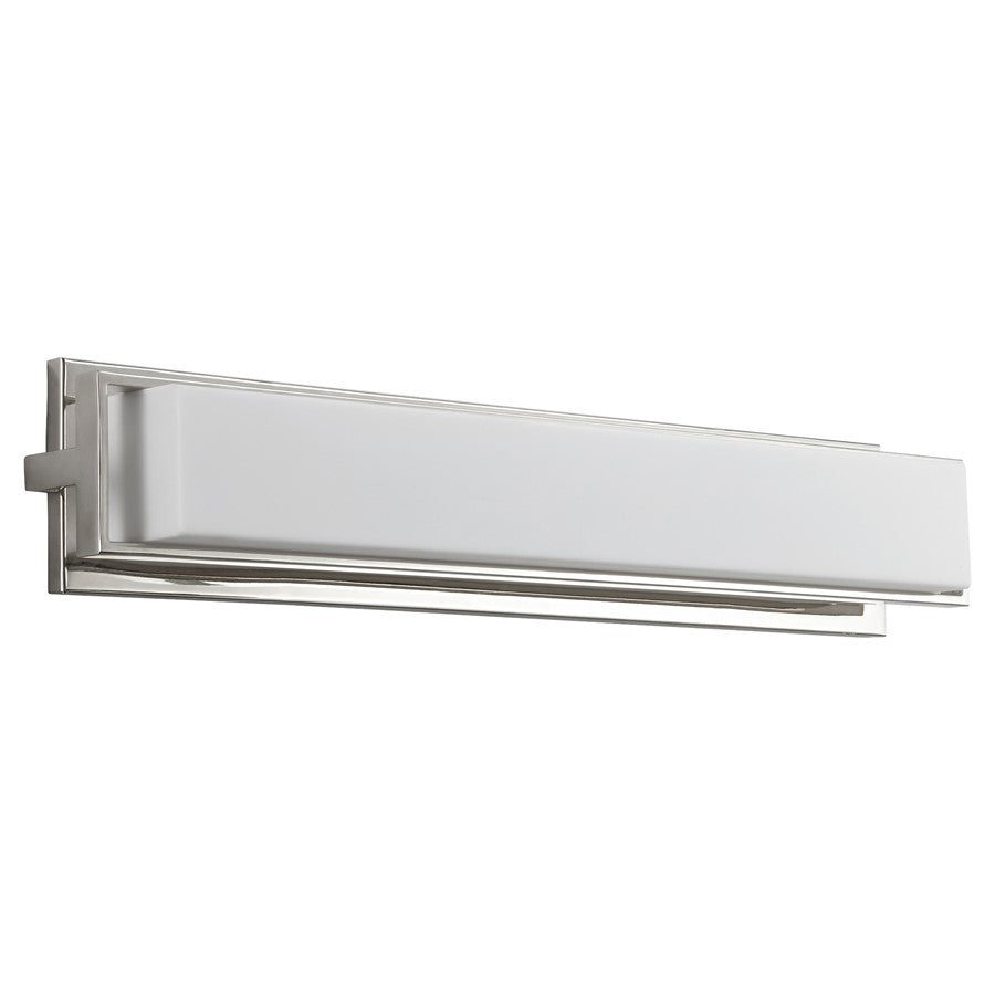 Oxygen Lighting Plato 2700K 26" 120V Vanity, Polished Nickel - 3-534-2720
