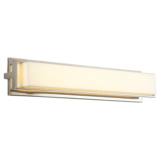 Oxygen Lighting Plato 4000K 26" 120V Vanity, Polished Nickel
