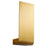 Oxygen Lighting Halo 3500 Sm Sconce 120V, Aged Brass