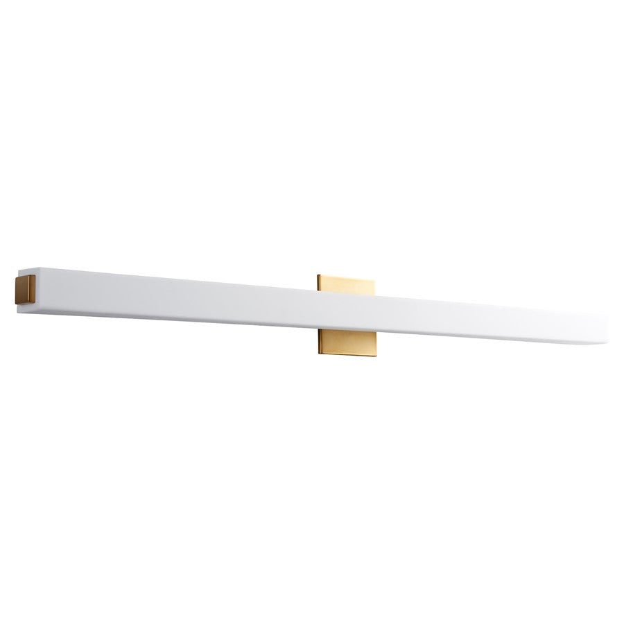 Oxygen Lighting Adelphi 46" 3500K Vanity, Aged Brass - 3-536-3540