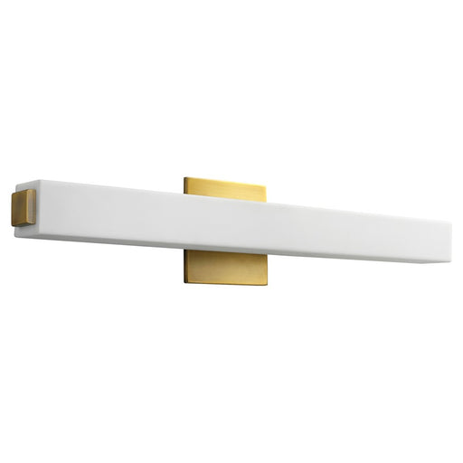 Oxygen Lighting Adelphi 24" 4000K Vanity, Aged Brass - 3-537-4040