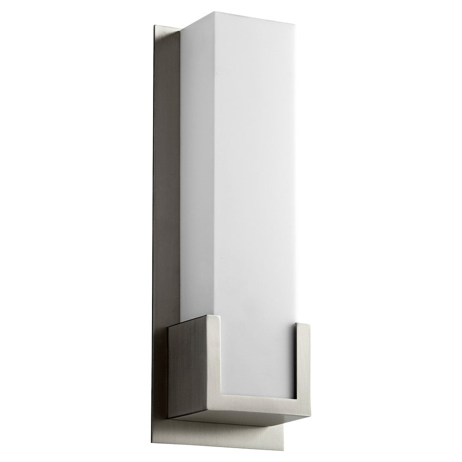 Oxygen Lighting Orion 3500K 120V Dim Sconce, Satin Nickel - 3-540-3524