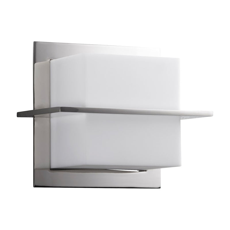 Oxygen Lighting Metrix 2700K 120V Sconce, Polished Nickel - 3-541-2720