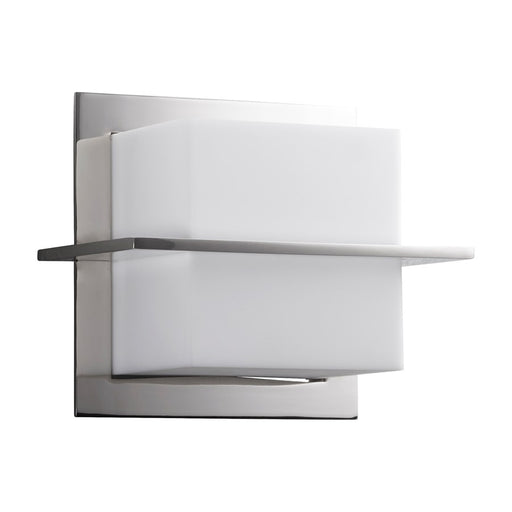 Oxygen Lighting Metrix 2700K 120V Sconce, Polished Nickel - 3-541-2720