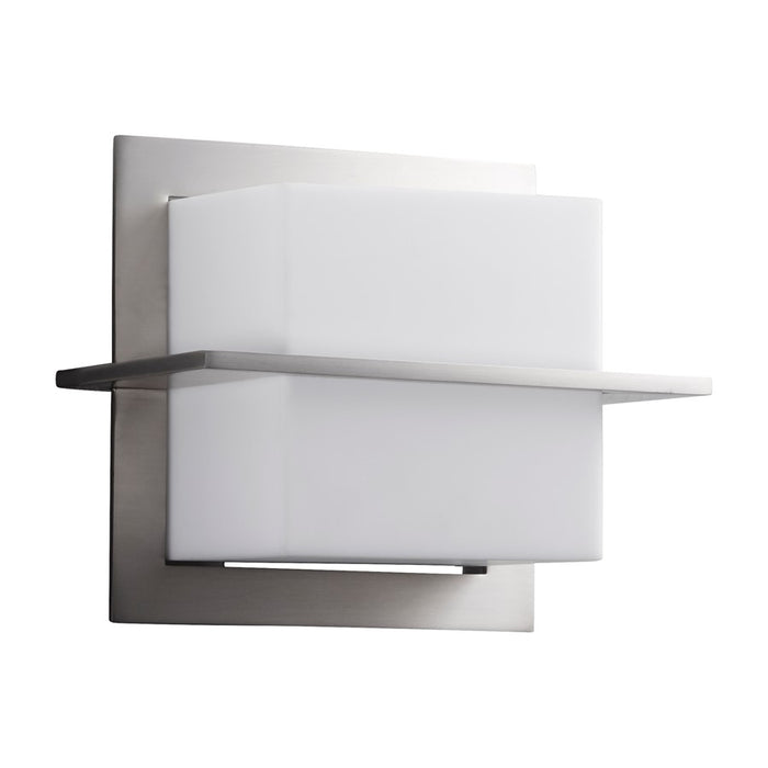 Oxygen Lighting Metrix 120V Sconce, Satin Nickel - 3-541-4024