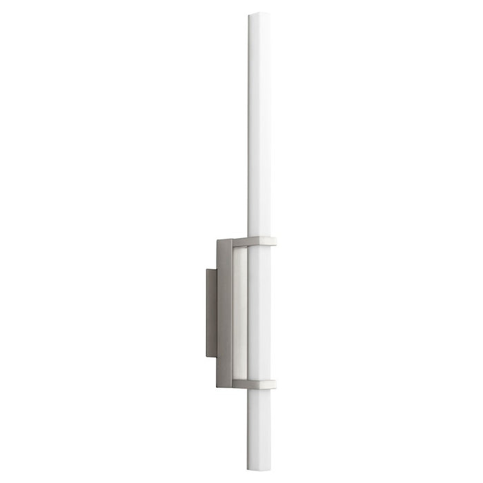 Oxygen Lighting Wand 1 Light 24" Sconce, Satin Nickel - 3-55-24