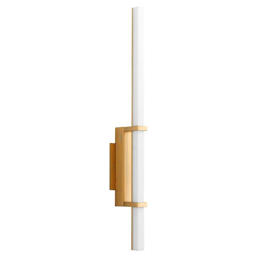 Oxygen Lighting Wand 1 Light 24" Sconce, Aged Brass - 3-55-40