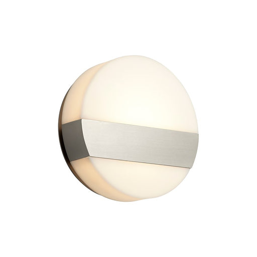 Oxygen Lighting Aurora 6" Sconce 2700K, Satin Nickel