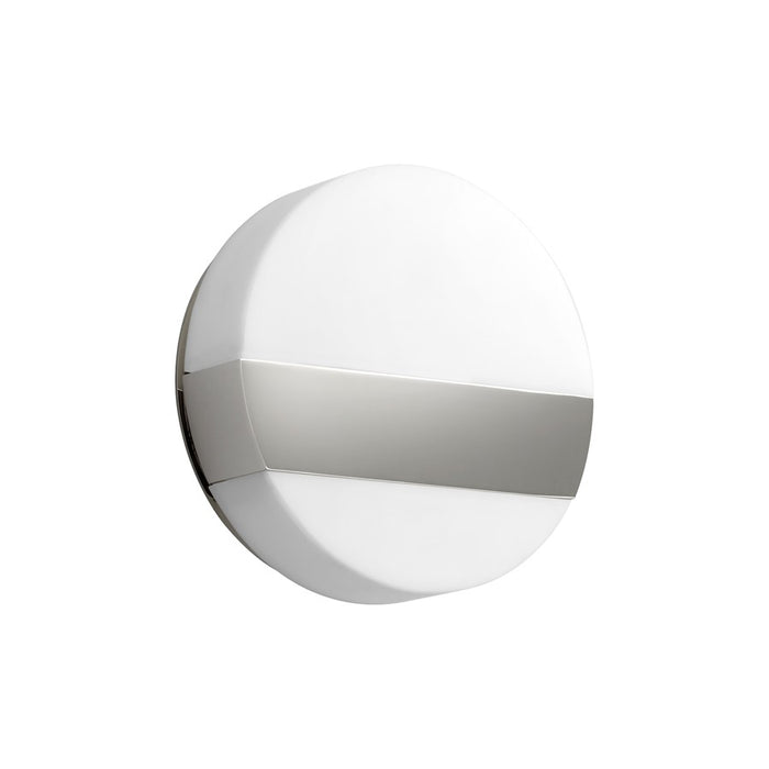 Oxygen Lighting Aurora 6" Sconce 3500K, Polished Nickel - 3-551-3520