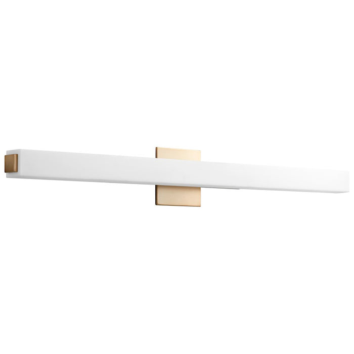 Oxygen Lighting Adelphi 36" Vanity, Aged Brass/White - 3-555-40