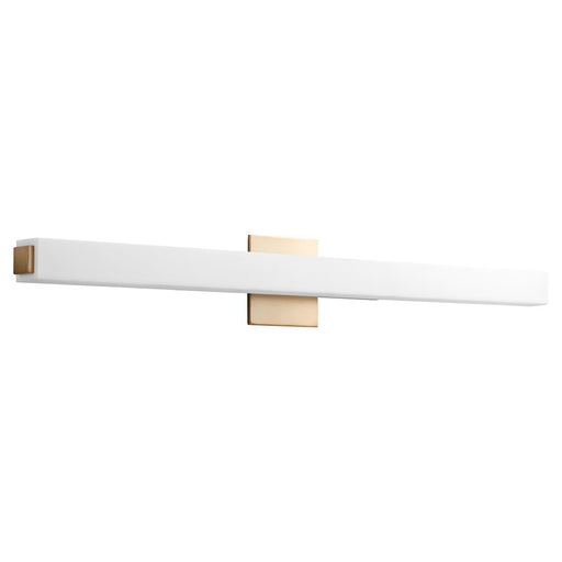 Oxygen Lighting Adelphi 36" 4000K Vanity, Aged Brass - 3-555-4040