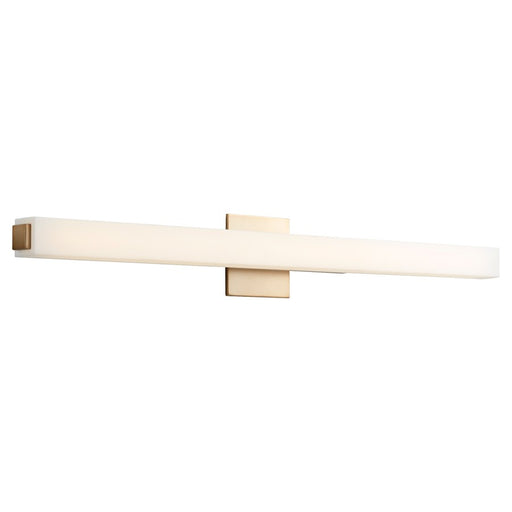 Oxygen Lighting Adelphi 36" 4000K Vanity, Aged Brass