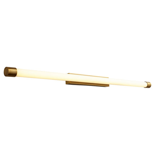 Oxygen Lighting Zenith 3500K 48" 120V Dim Vanity, Aged Brass