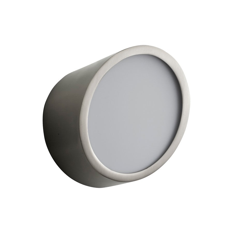 Oxygen Lighting Zeepers 2700K 120V Sconce, Satin Nickel - 3-560-2724