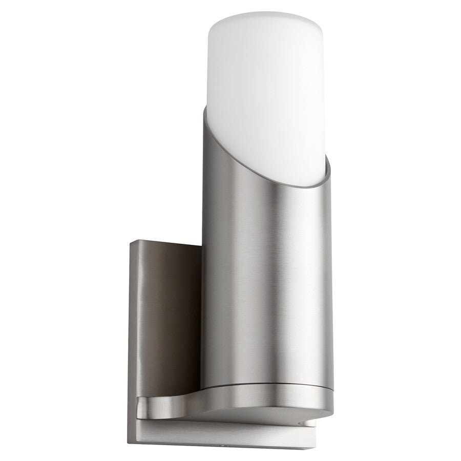 Oxygen Lighting Ellipse 2700K Glass Sconce, Satin Nickel - 3-567-27124