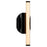 Oxygen Lighting Ola 20" 5Cct Sconce, Black