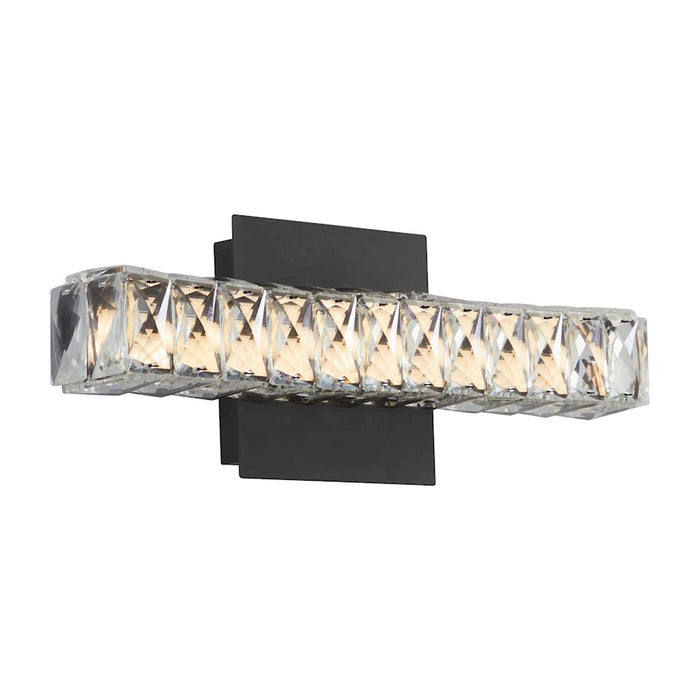 Oxygen Lighting Elan 1 Light 15" Sconce, Black