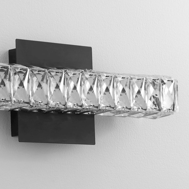 Oxygen Lighting Elan 1 Light 15" Sconce, Black