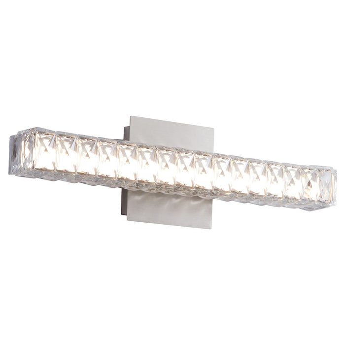 Oxygen Lighting Elan 1 Light 20" Vanity, Satin Nickel