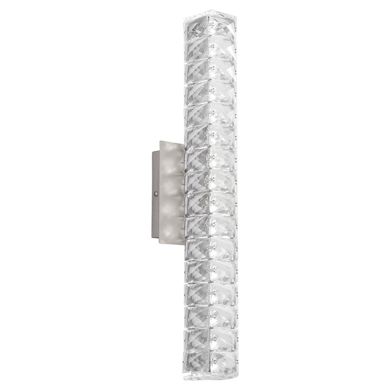 Oxygen Lighting Elan 1 Light 20" Vanity, Satin Nickel