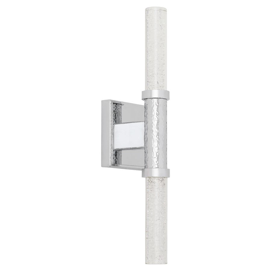 Oxygen Lighting Monet 3000K LED Sconce, Polished Chrome - 3-580-14