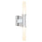 Oxygen Lighting Monet 3000K LED Sconce, Polished Chrome