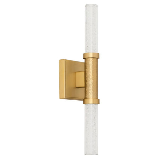 Oxygen Lighting Monet 3000K LED Sconce, Aged Brass - 3-580-40