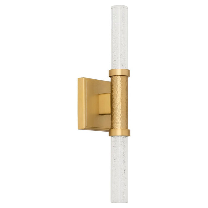 Oxygen Lighting Monet 3000K LED Sconce, Aged Brass - 3-580-40