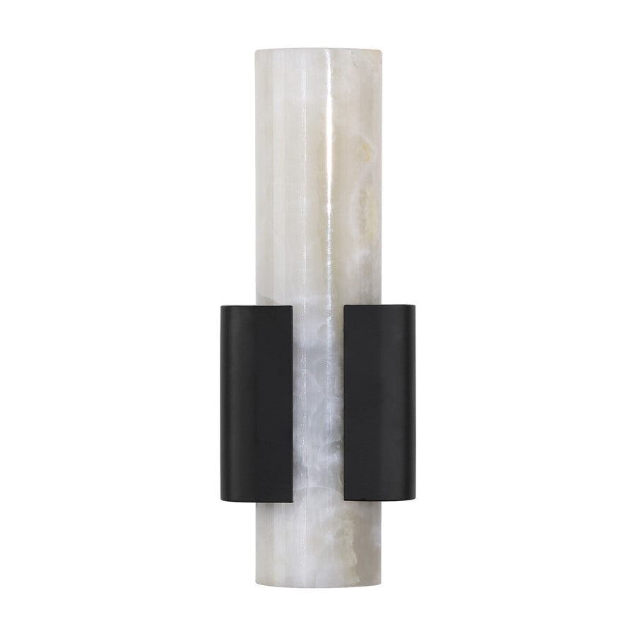 Oxygen Lighting Virtue 1Lt Cct Sconce, Black - 3-585-15
