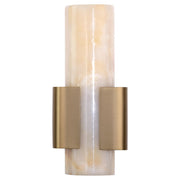 Oxygen Lighting Virtue 1Lt Cct Sconce, Aged Brass - 3-585-40