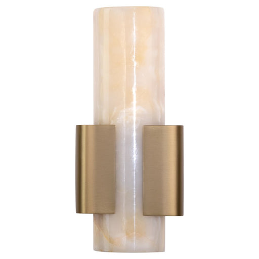 Oxygen Lighting Virtue 1Lt Cct Sconce, Aged Brass - 3-585-40
