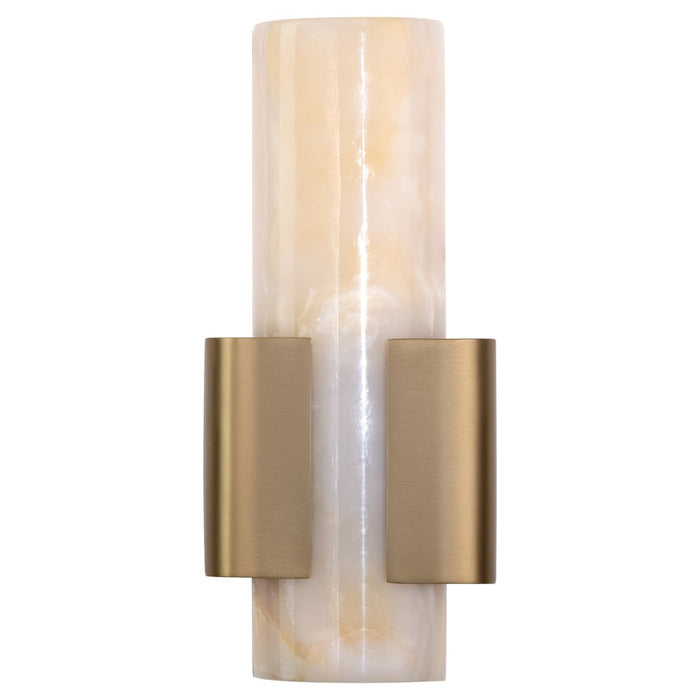 Oxygen Lighting Virtue 1Lt Cct Sconce, Aged Brass - 3-585-40