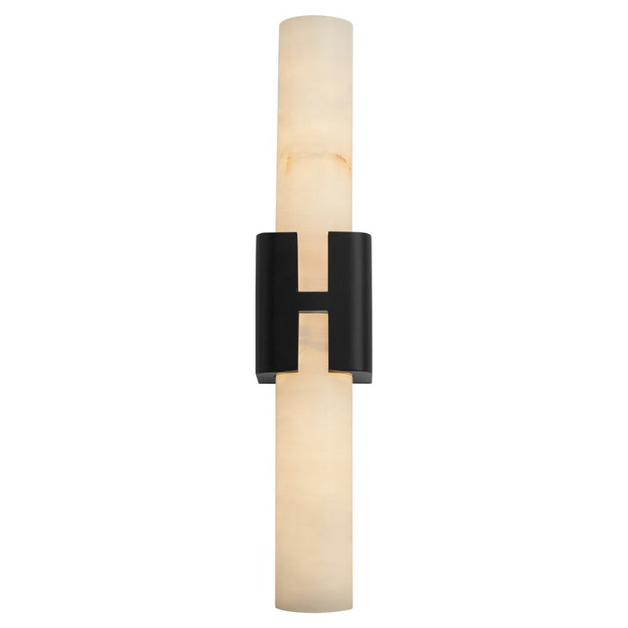 Oxygen Lighting Virtue 2Lt Cct Sconce, Black - 3-586-15