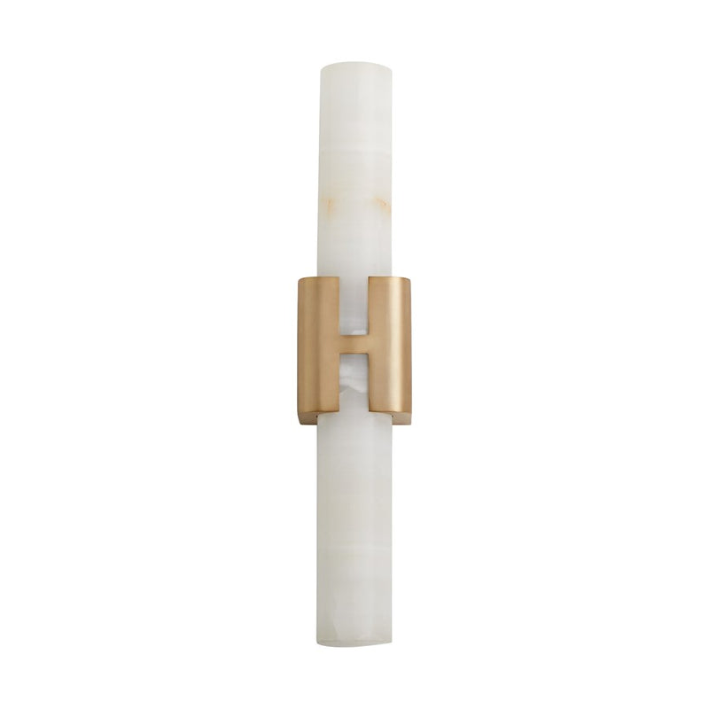 Oxygen Lighting Virtue 2Lt Cct Sconce, Aged Brass - 3-586-40